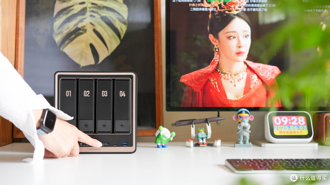 在3K档位可能是唯一双万兆!家用一步到位的选择 绿联DXP4800 GT