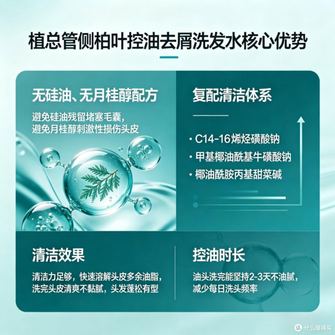 什么洗发水去屑控油温和不刺激?2026无硅油温和去屑洗发水测评