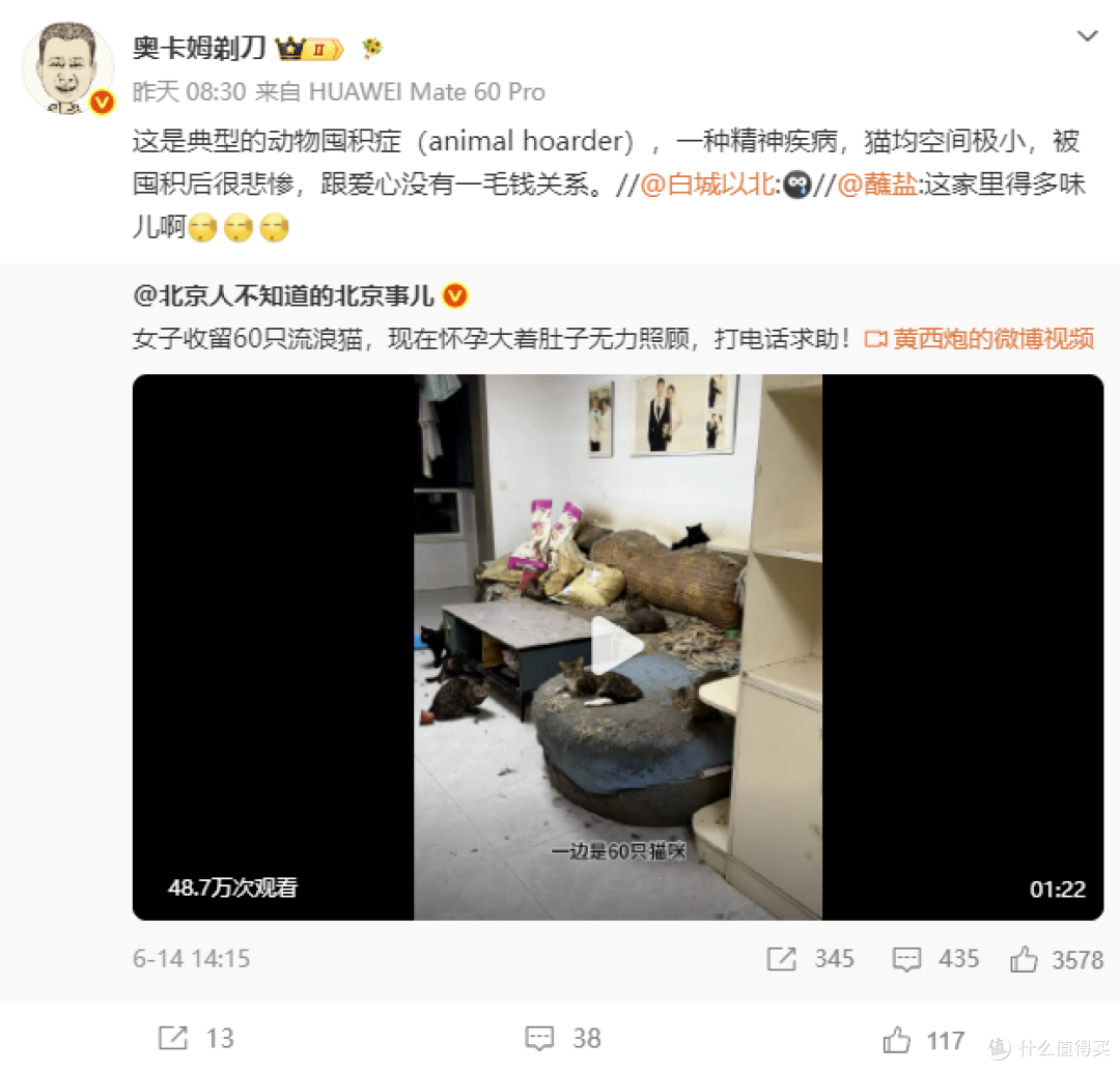 小心！对猫狗的爱心泛滥是种病！解开“动物囤积症”的真相