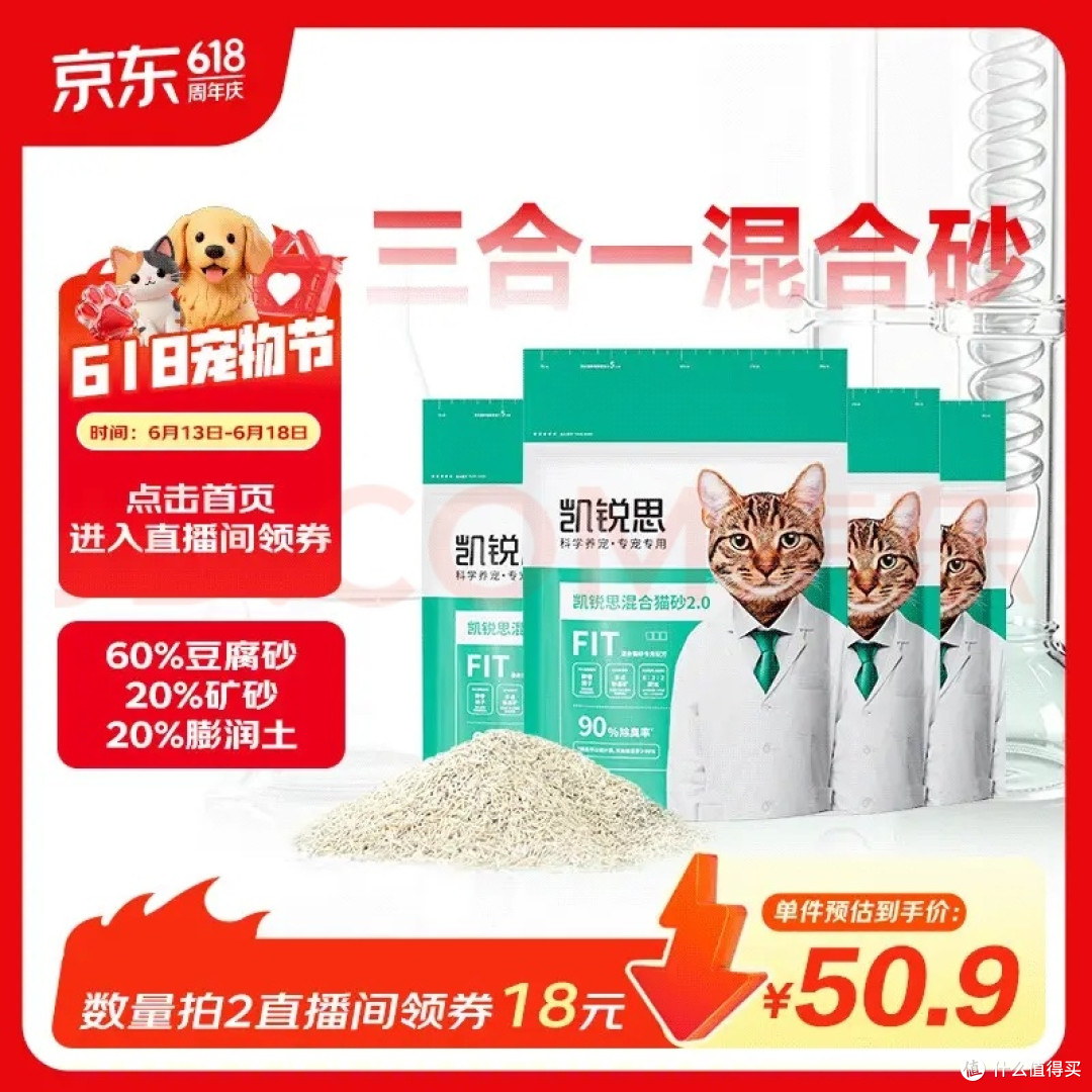 精打细算，618养猫囤货清单，精打细算养宠不踩坑