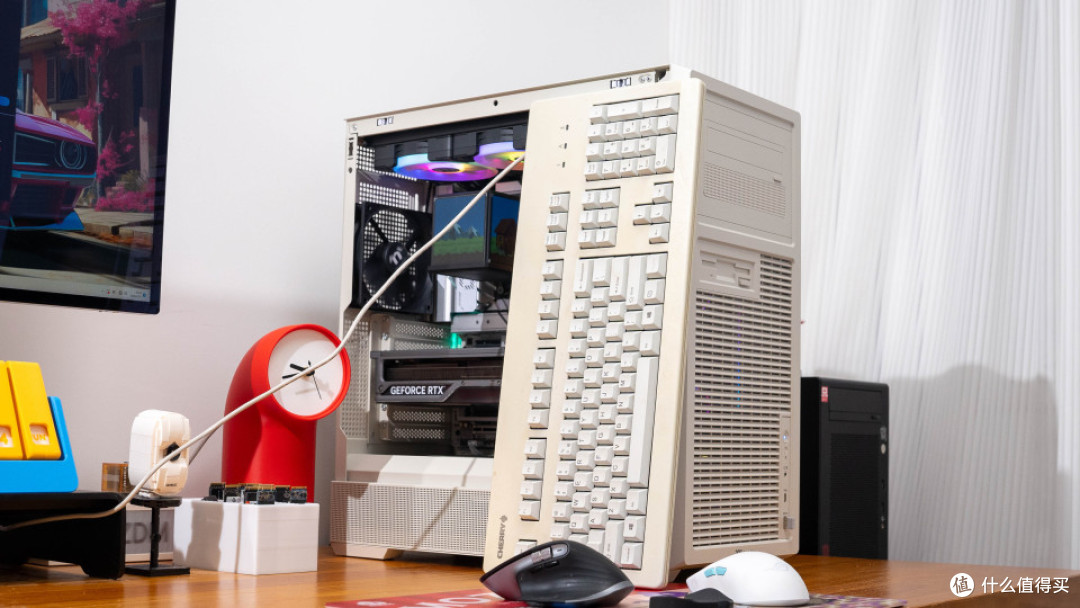廉政主机VS复古主机:270K+ROG Z890 APEX+ TT Retro 360 TG装机