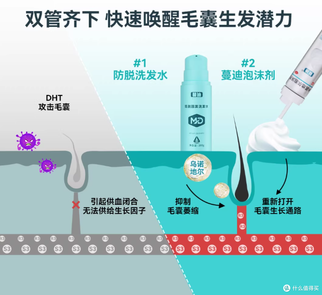 2026防脱成分大起底:从咖啡因到乌诺地尔 谁才是真正的毛囊救星
