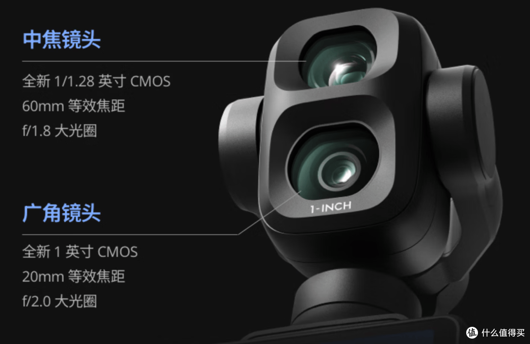 升级不小!大疆Osmo Pocket 4P 双主摄口袋电影机