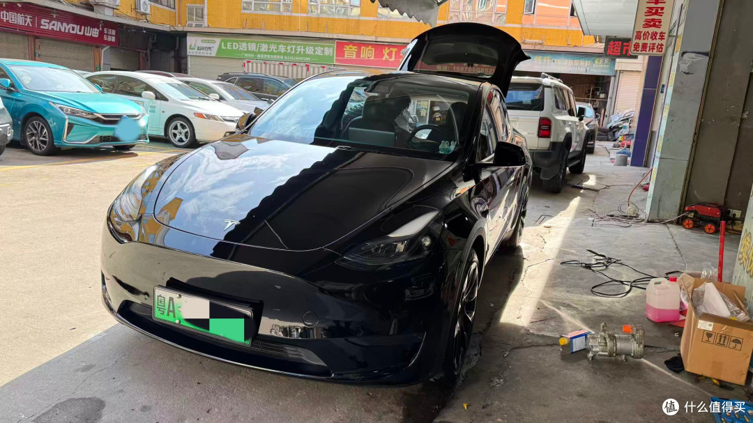 2021款特斯拉Model Y 158722KM 慢充充电口故障检修作业!