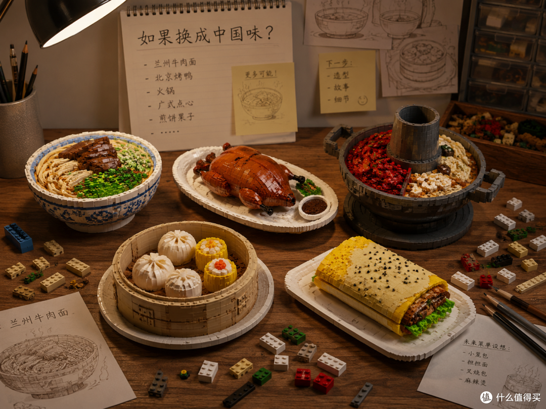 德国玩家用了65000块乐高,只为了拼一根2米长的香肠