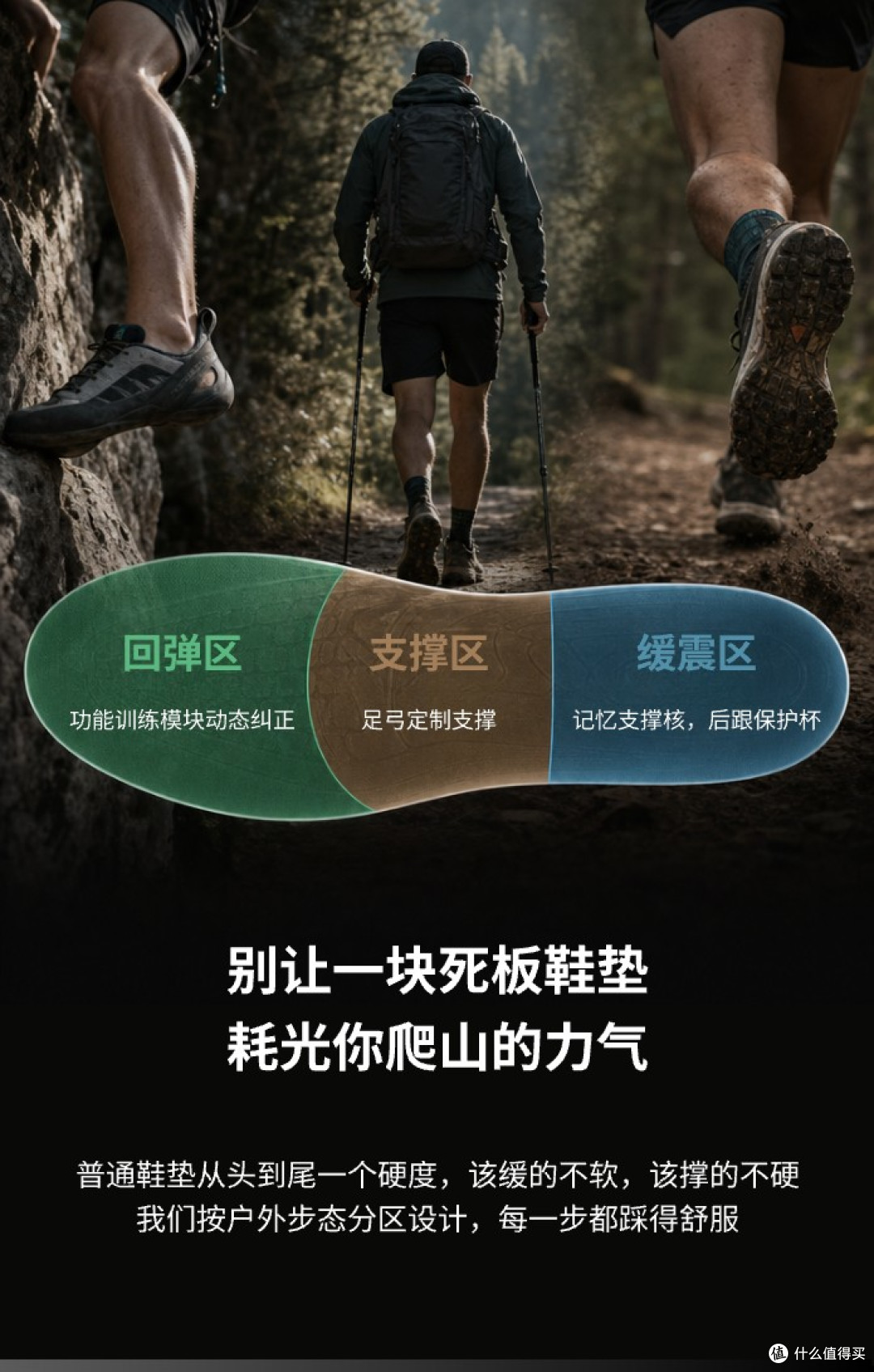 走碎石路脚底像被点穴？不是体力不行，是鞋垫不对