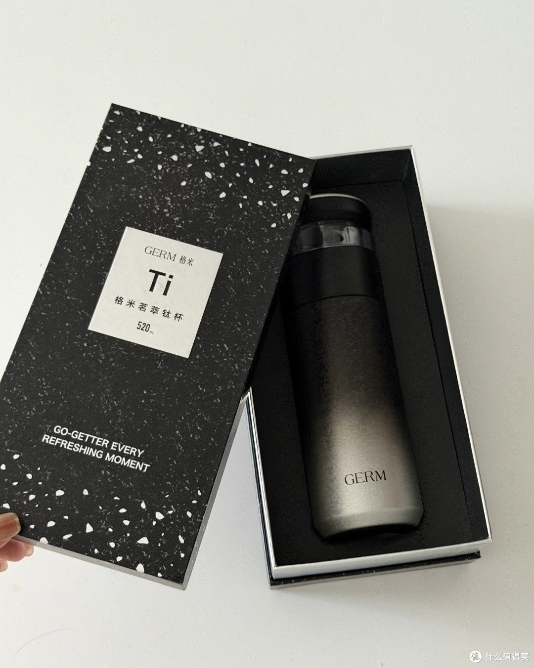 别再囤茶叶送礼!这款GERM纯钛杯,成老爸常年复购随身刚需