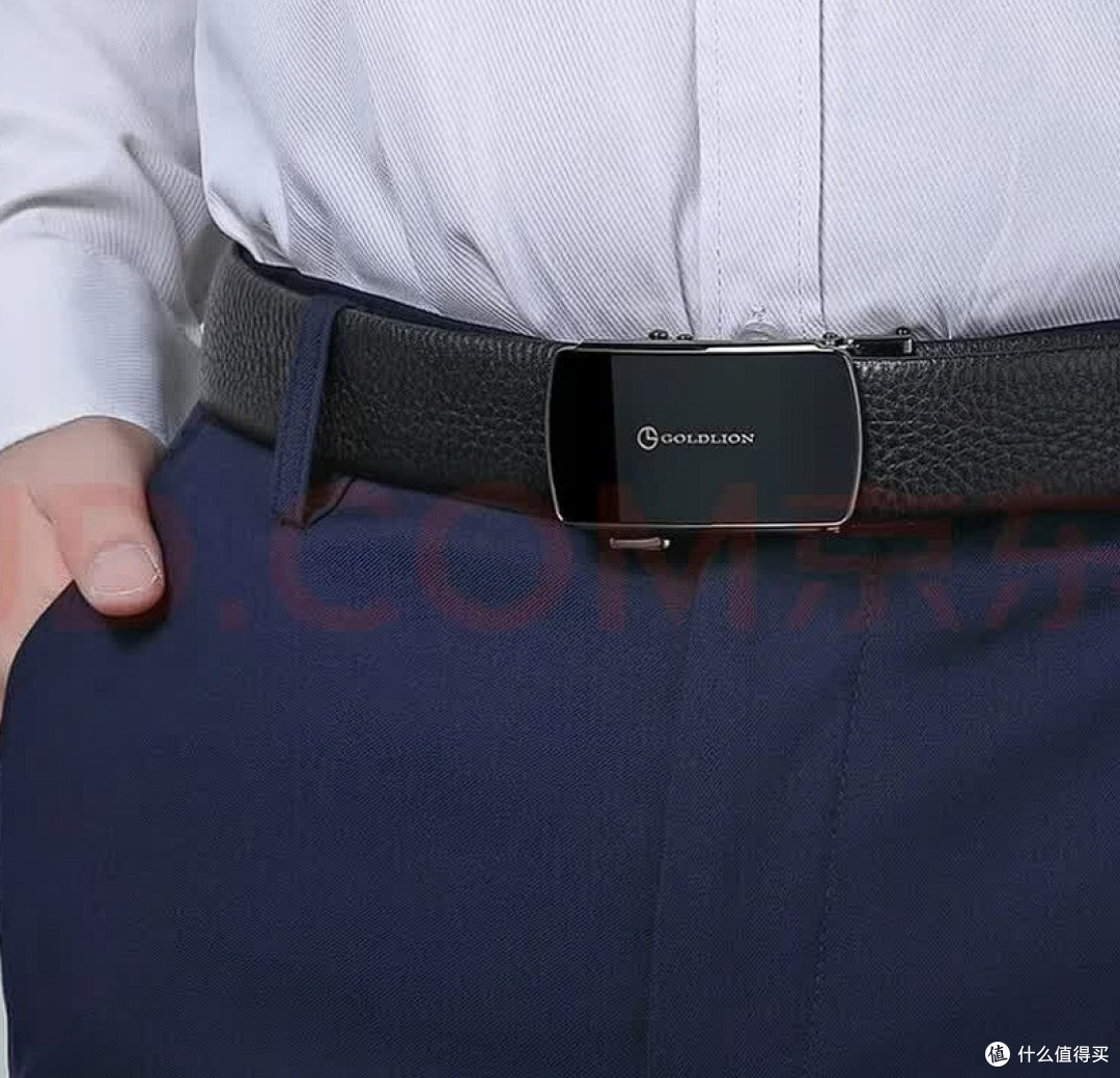 父亲节送礼首选:金利来头层牛皮皮带