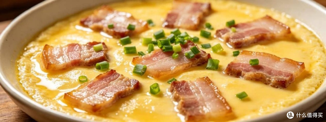 五花肉别总红烧,淋上鸡蛋蒸一蒸,软嫩入味全家爱吃