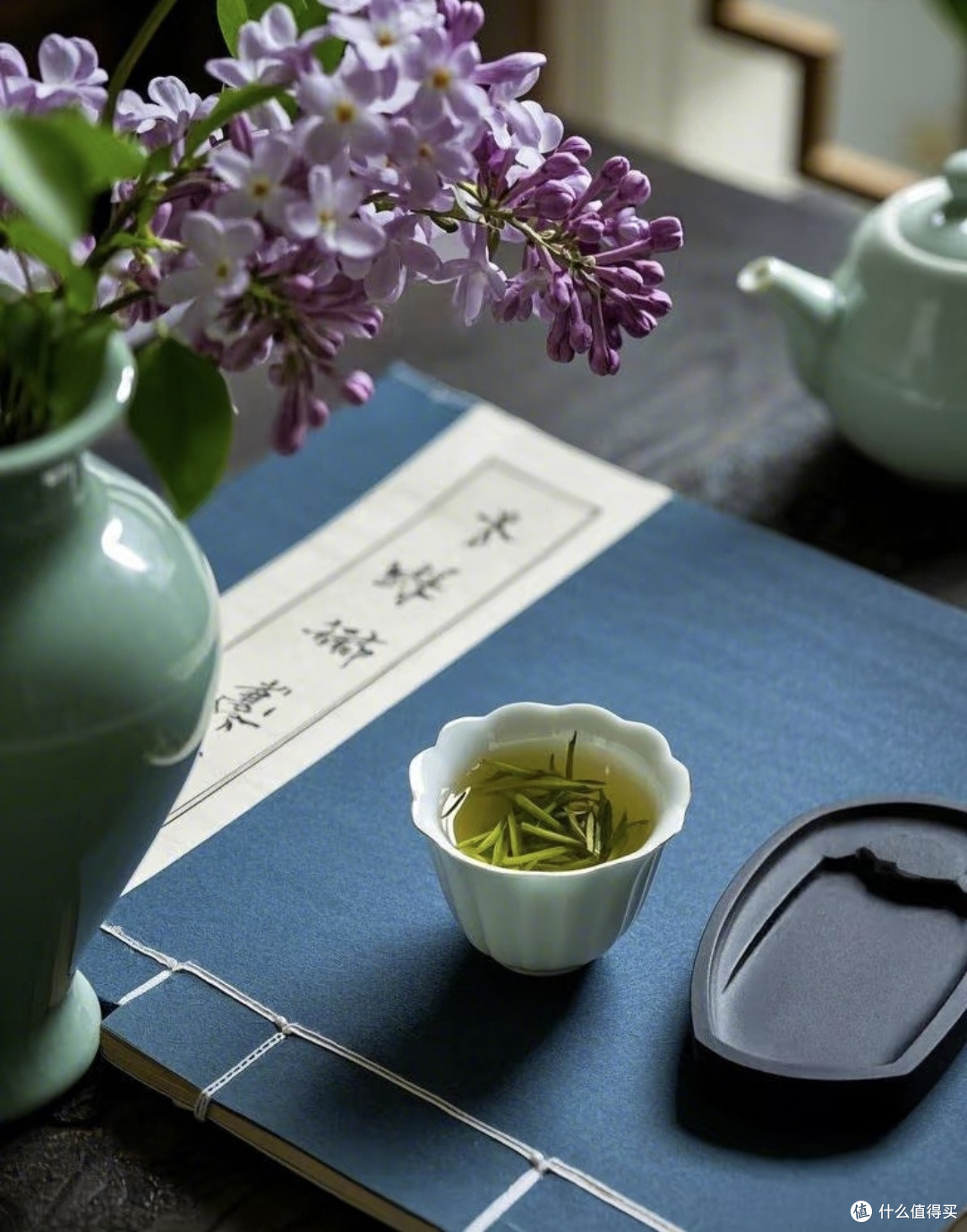 一盏素白瓜棱瓷,盛满我与父亲半生清茶岁月