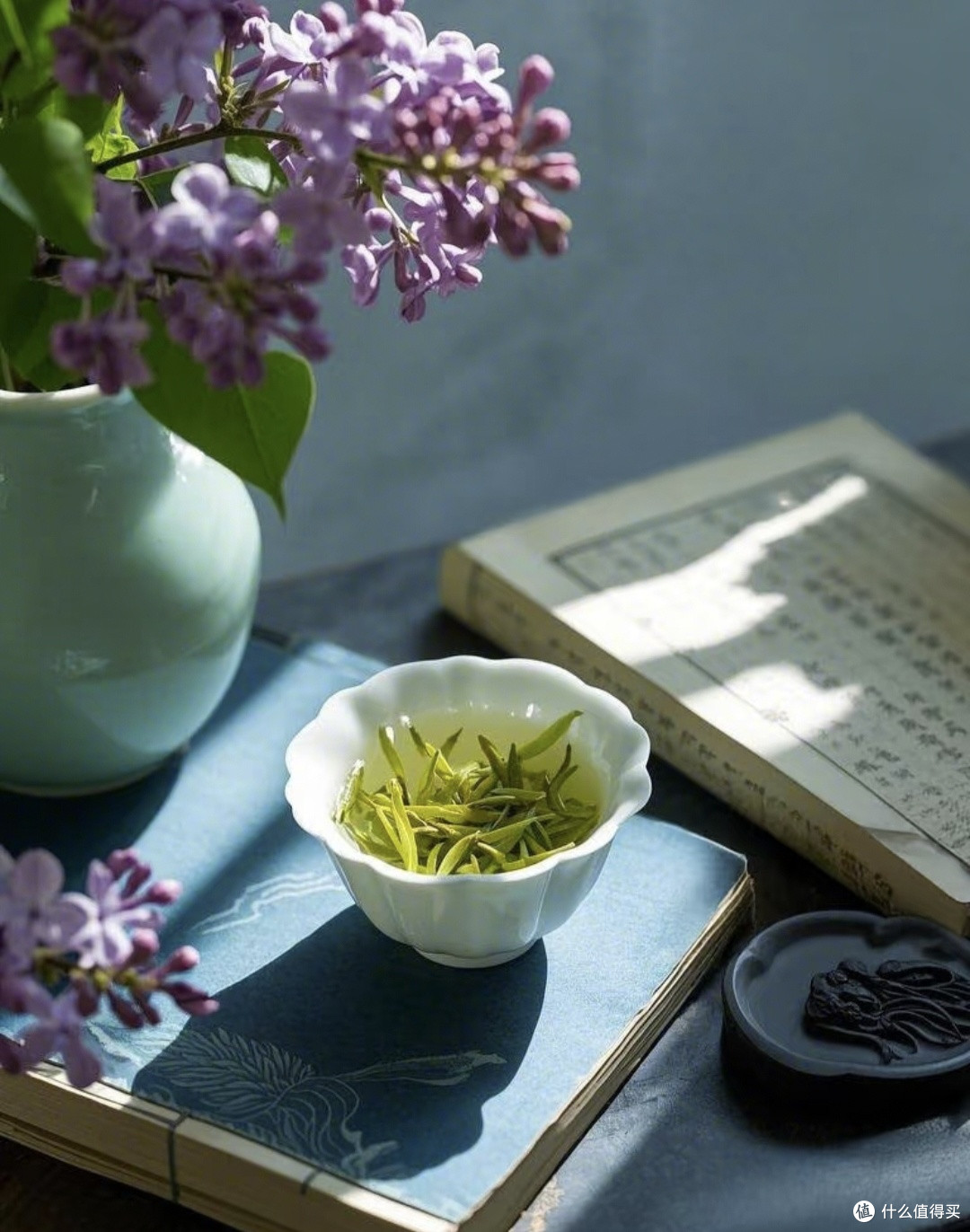 一盏素白瓜棱瓷,盛满我与父亲半生清茶岁月