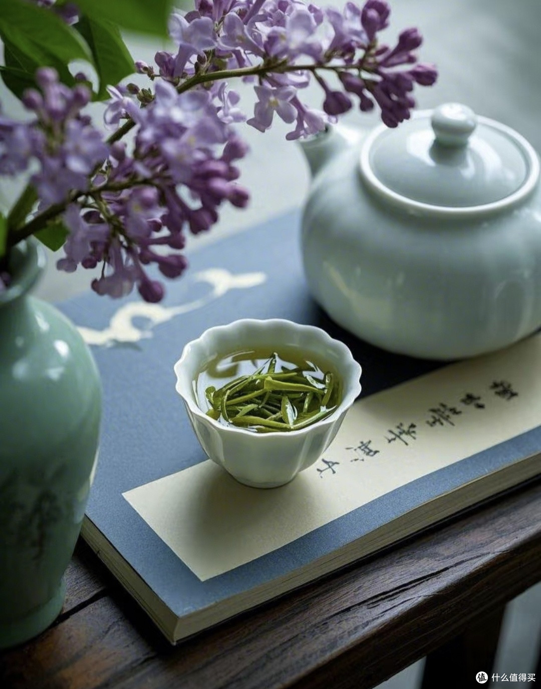 一盏素白瓜棱瓷,盛满我与父亲半生清茶岁月