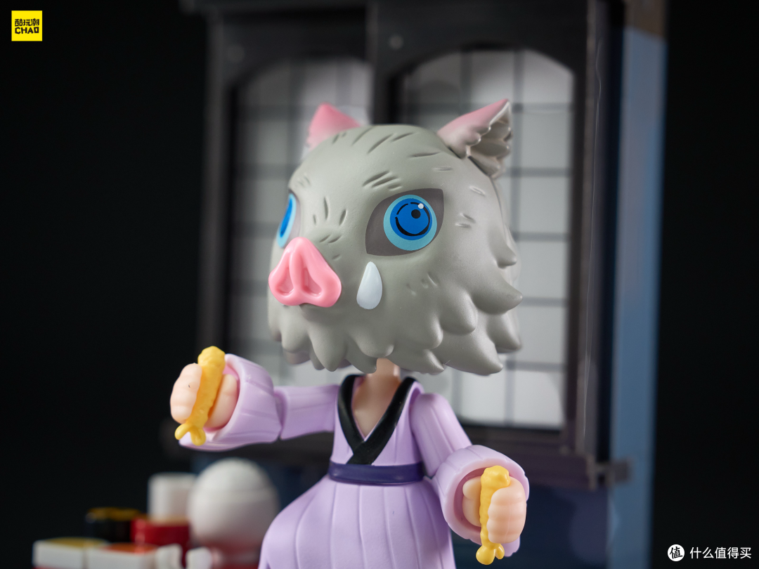 换成野猪头套之后的样子