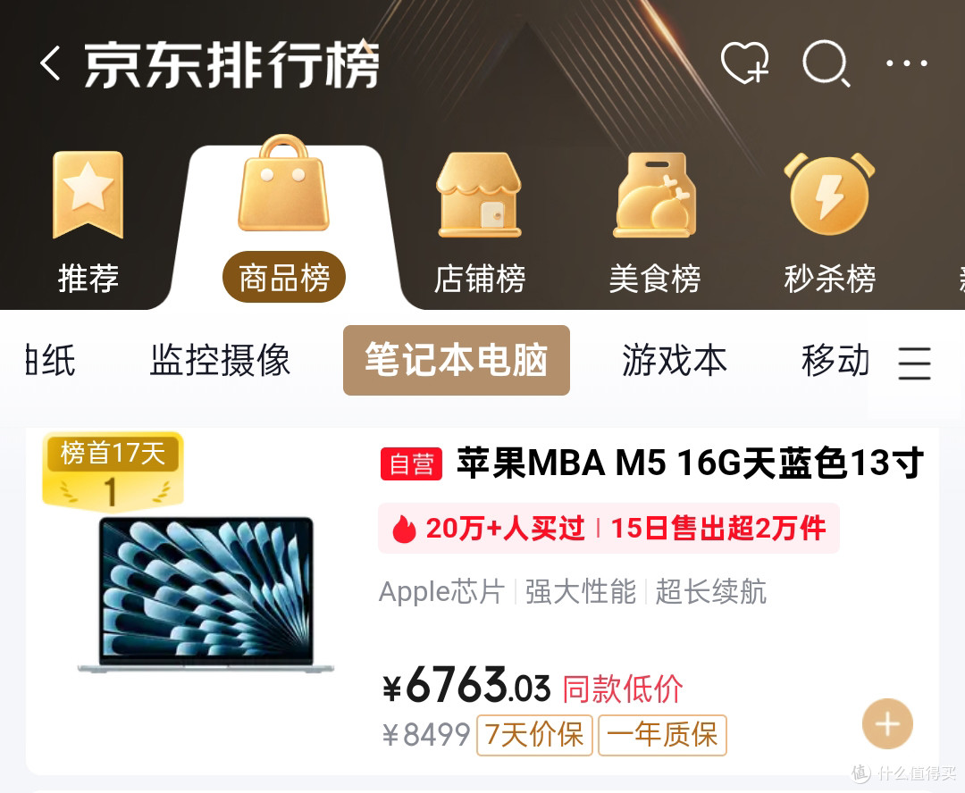 稳居笔记本销量榜首17天,这款苹果MacBook Air 13到底什么来头?