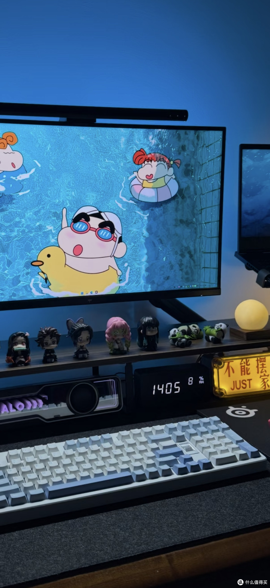 专业桌搭：键盘与静音平衡
