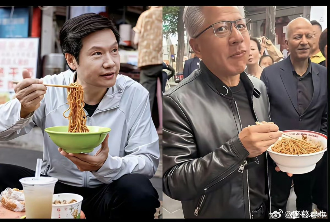 雷军这碗热干面,面是真吃了,戏也是真过了!