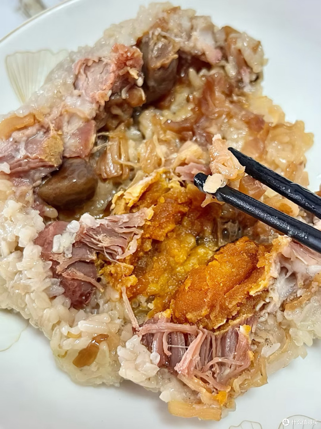 还是妈妈牌粽子最香，馅料多到盖过糯米