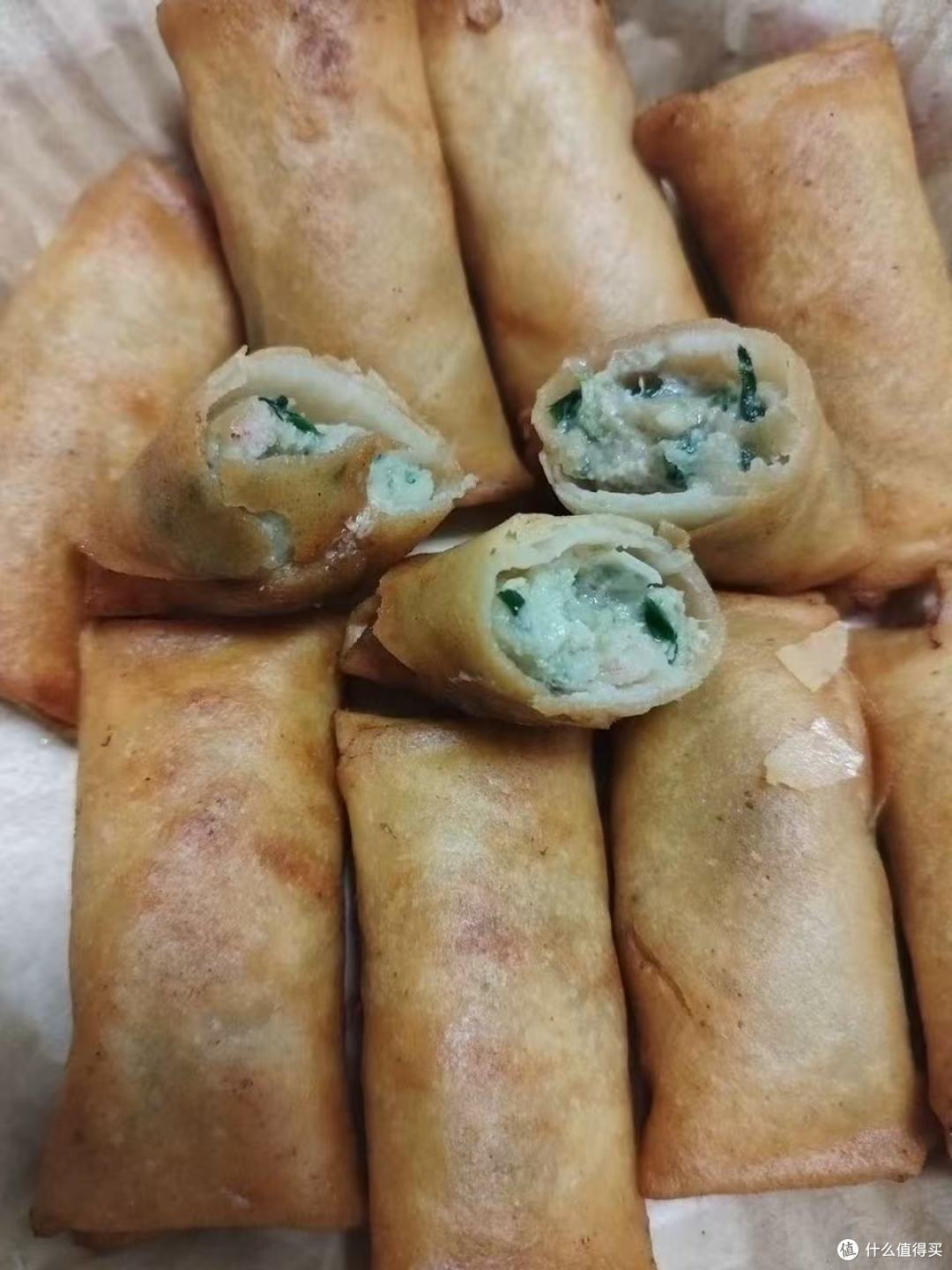 一口咔嚓！这口老式虾仁三鲜春卷，治愈了我的早起困难症🥟