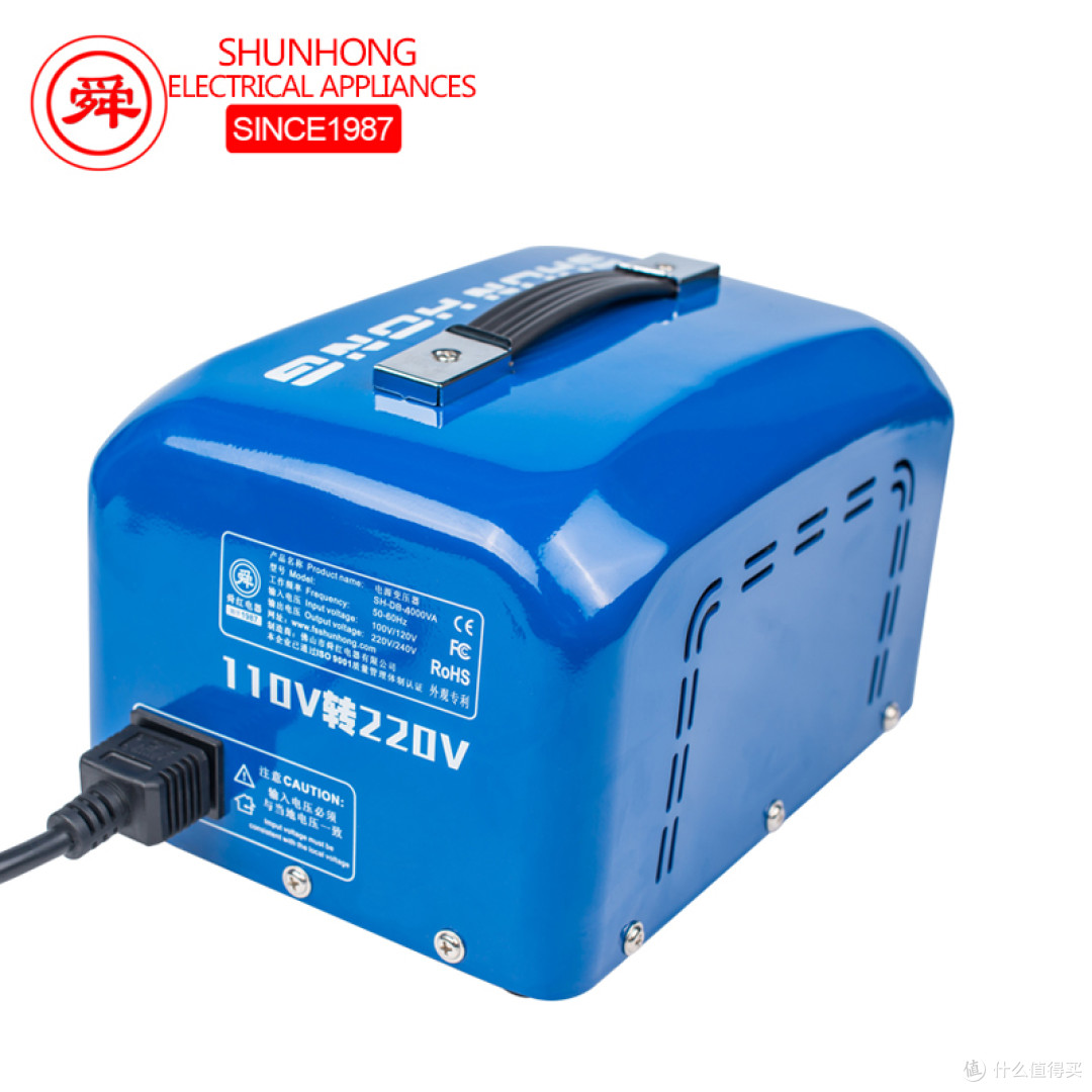 舜红工业版4000VA变压器(SH-DB-4000VA)110V转220V-产品百科