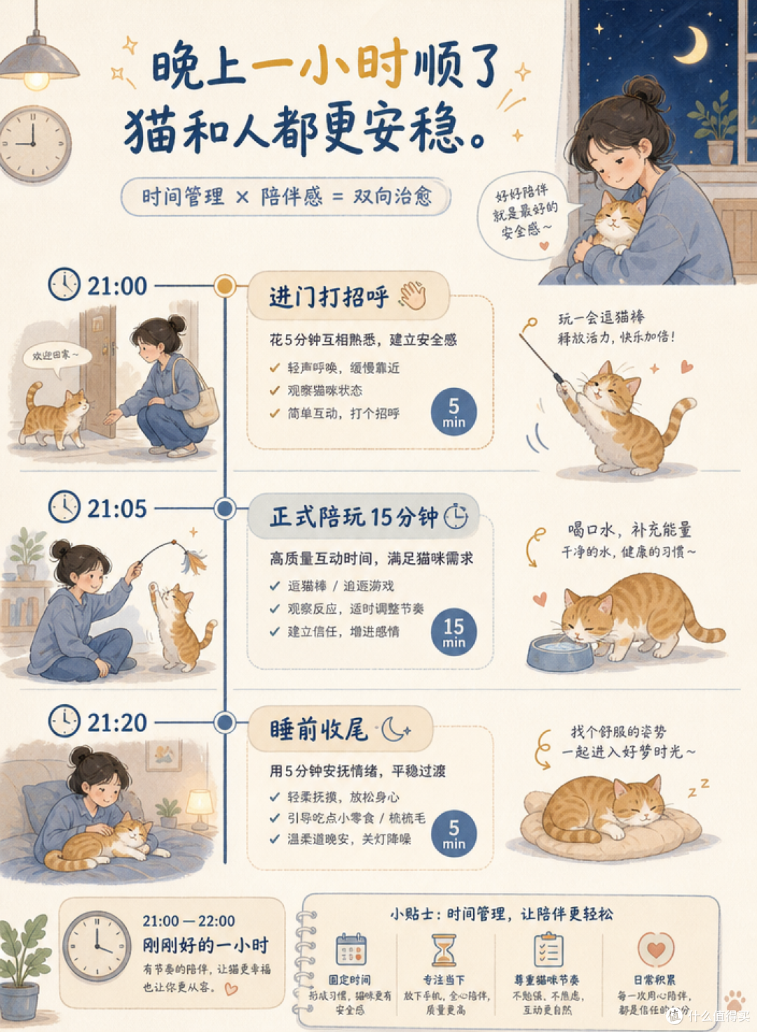 喵喵生活说明书Vol.3：上班养猫最难的不是白天不在家，是回家以后人猫节奏全乱了