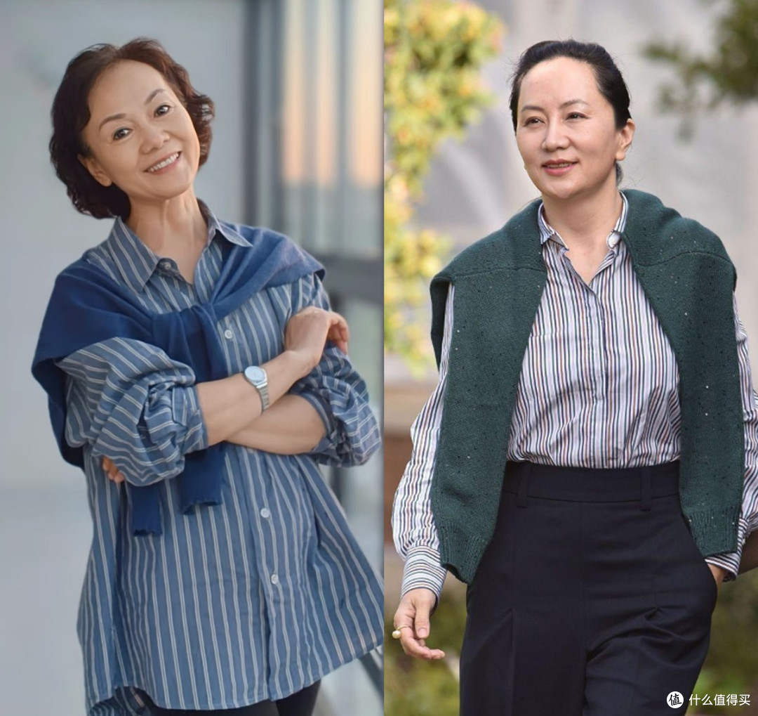 北京阿姨的衬衫叠穿非常惊艳,回头率高还显年轻,穿身上洋气时髦