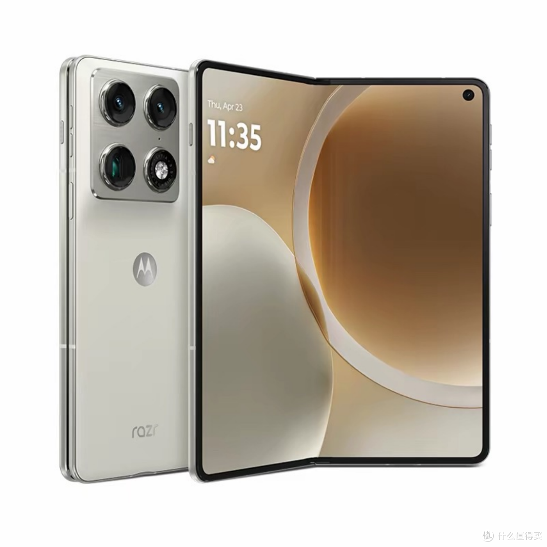 随手拍也出片,影像强的大折叠手机有哪些:联想moto razr Fold