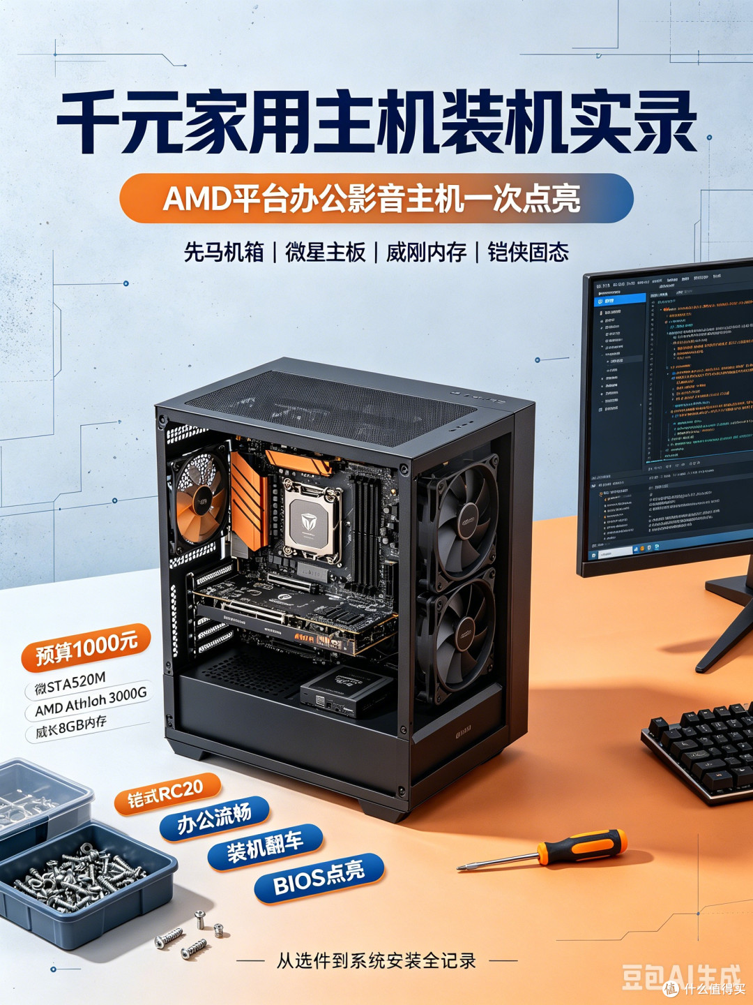 DIY千元主机:从选件到调试