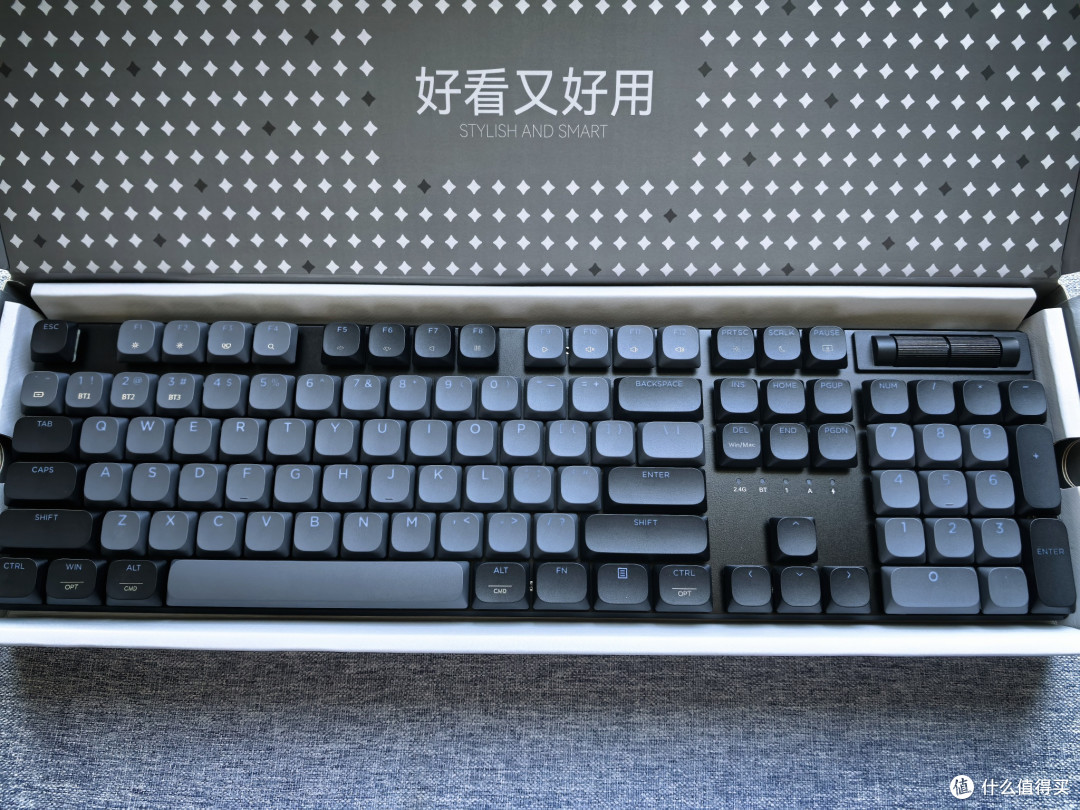 618入的元气方糖Work100矮轴机械键盘，打工人生产力神器