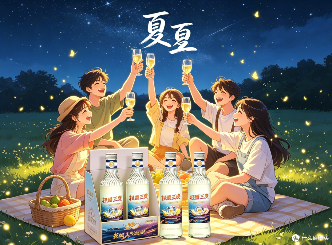 夏至轻醺好物推荐,花城主气泡酒承包整个盛夏清爽治愈时光