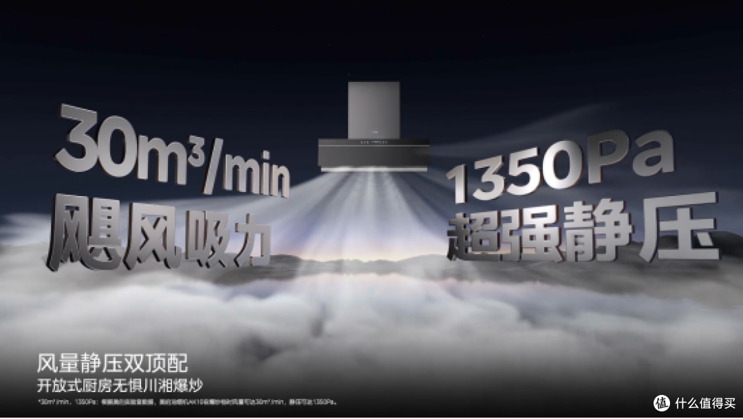 开放式厨房油烟机怎么选?认准大吸力,参数选对告别油烟外溢
