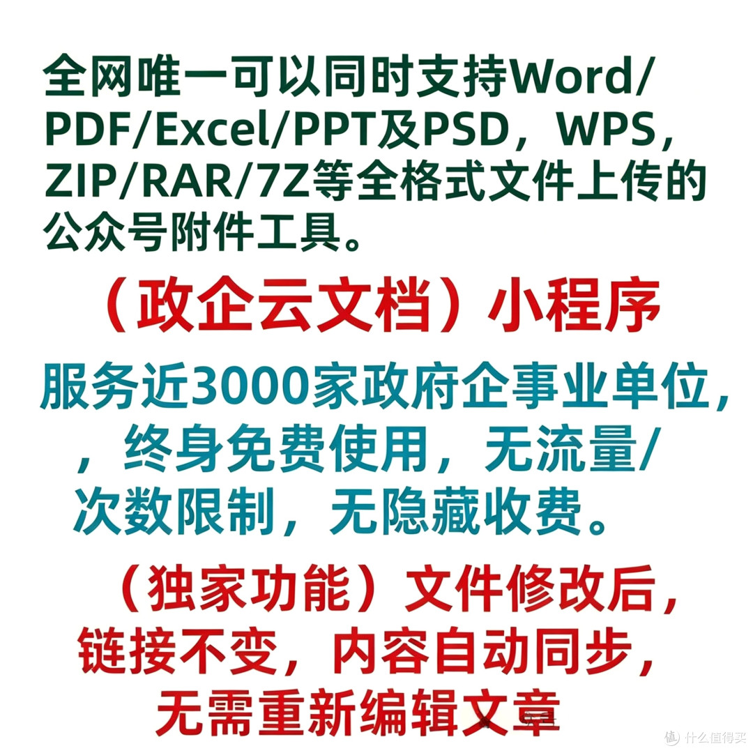 给公众号文章添加附件文档链接(大家都用什么软件工具)