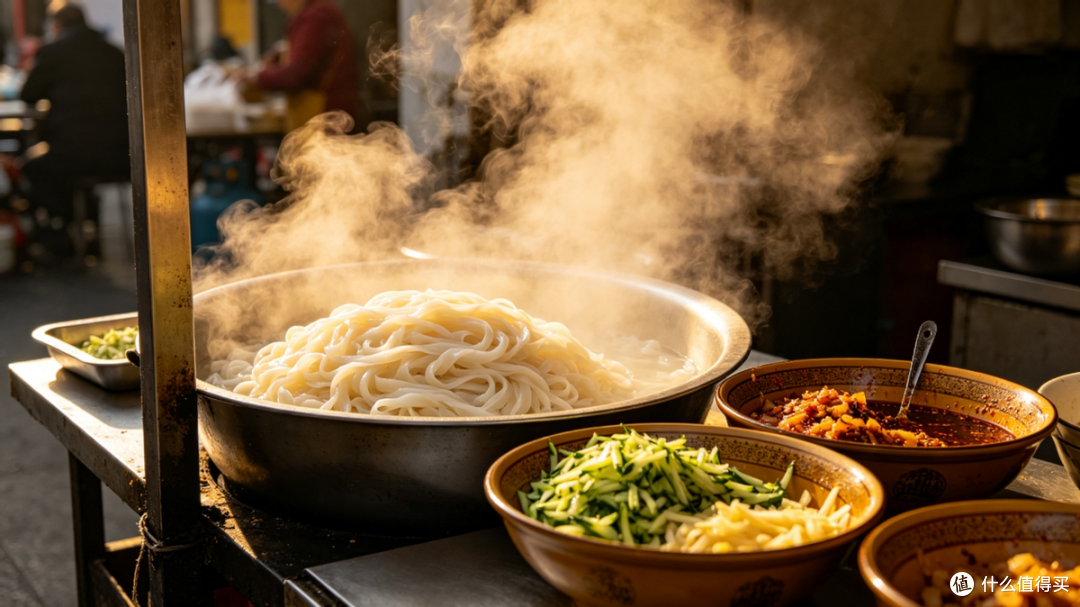 昔日8元一份凉皮如今28元 街边小吃换轻食概念 平民美食身价大涨