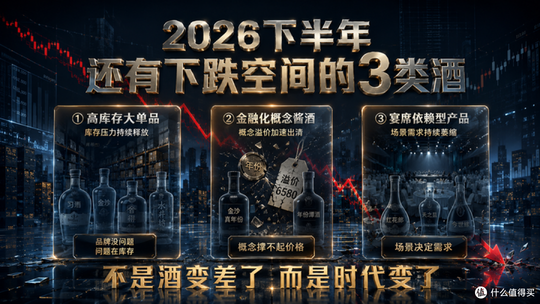 2026年下半年这几类白酒必跌,想买的再等等,能省不少钱!