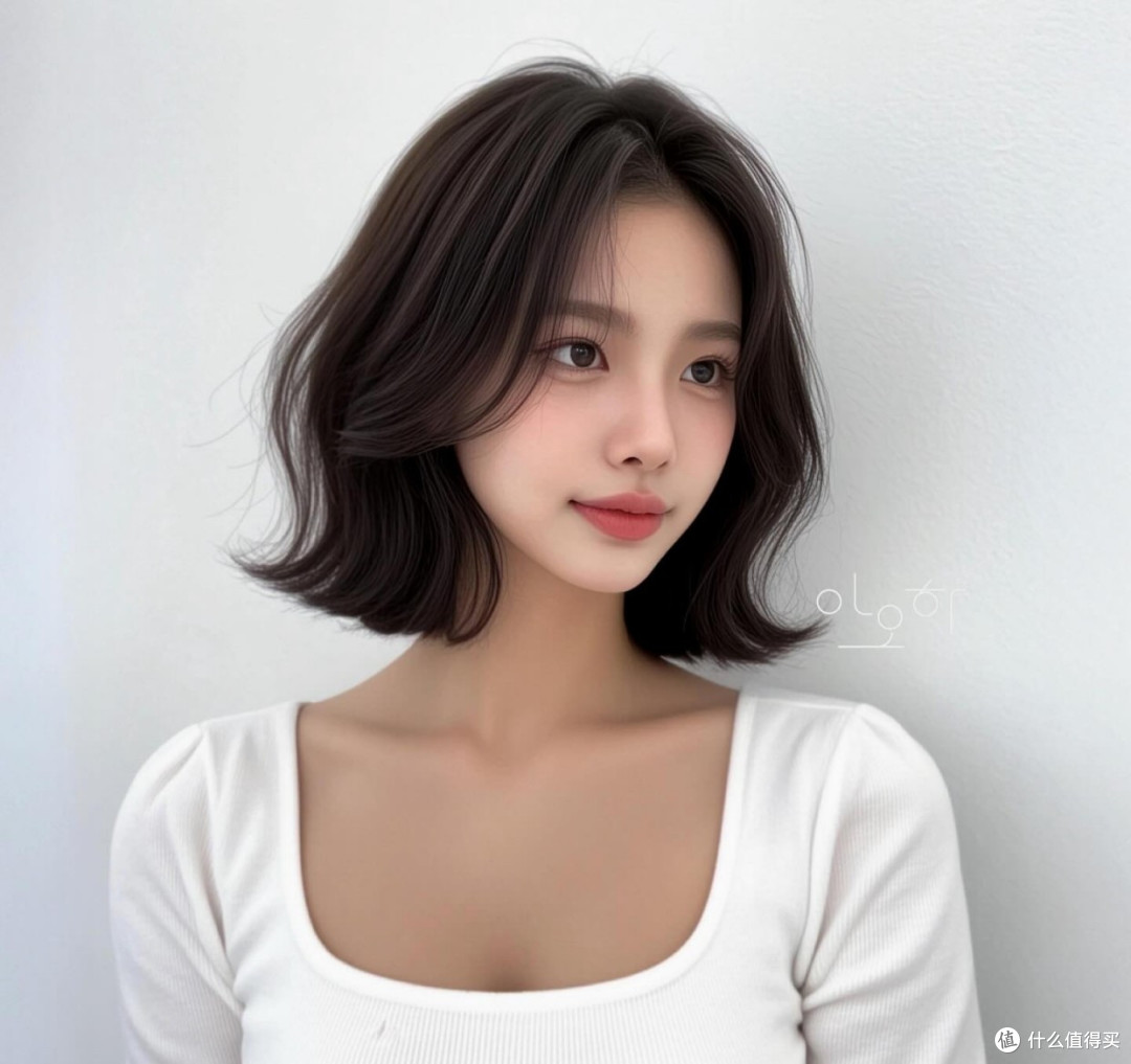韩系波波头减龄提气质,不挑脸型显得温柔,懒人氛围感本命短发!