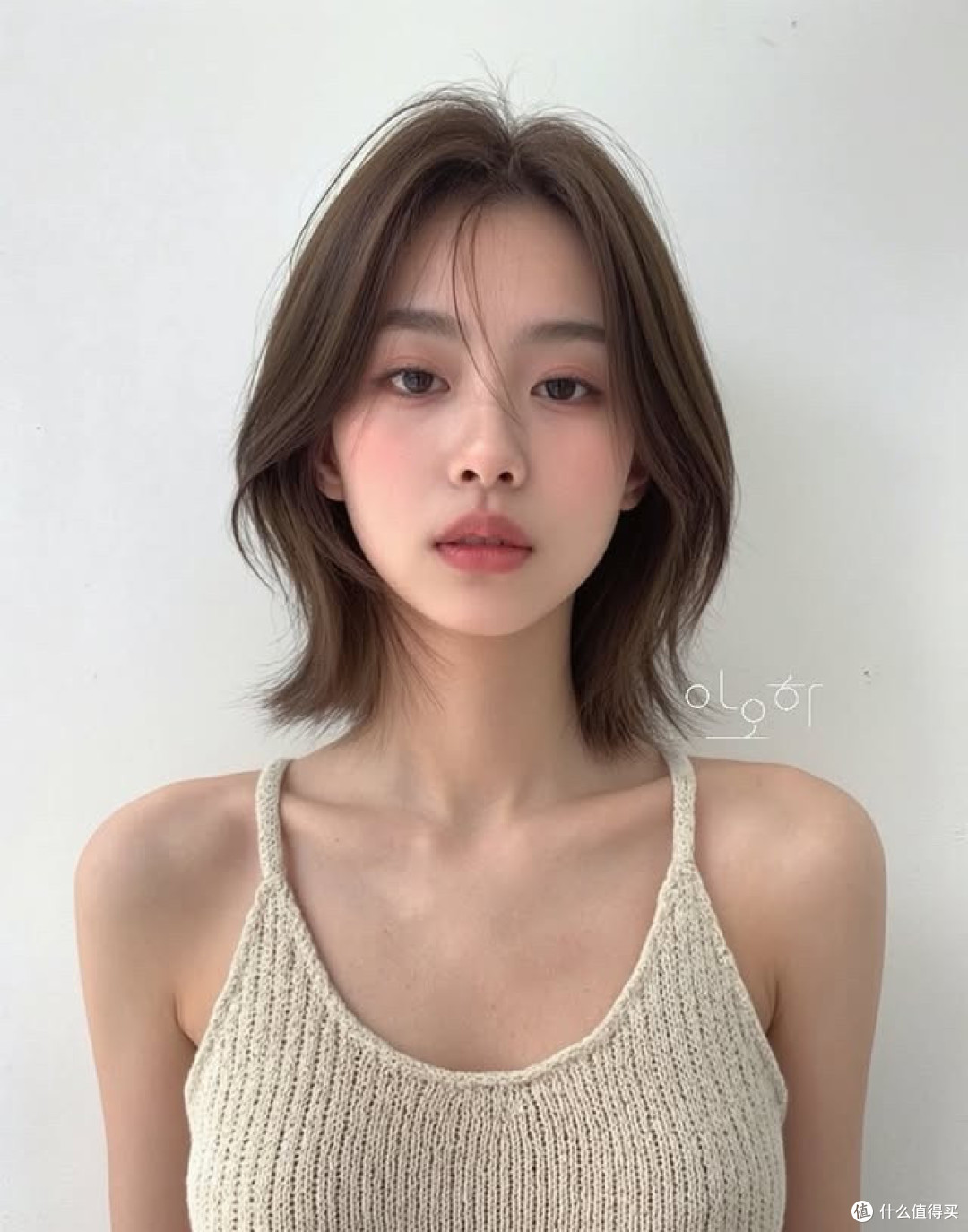 韩系波波头减龄提气质,不挑脸型显得温柔,懒人氛围感本命短发!