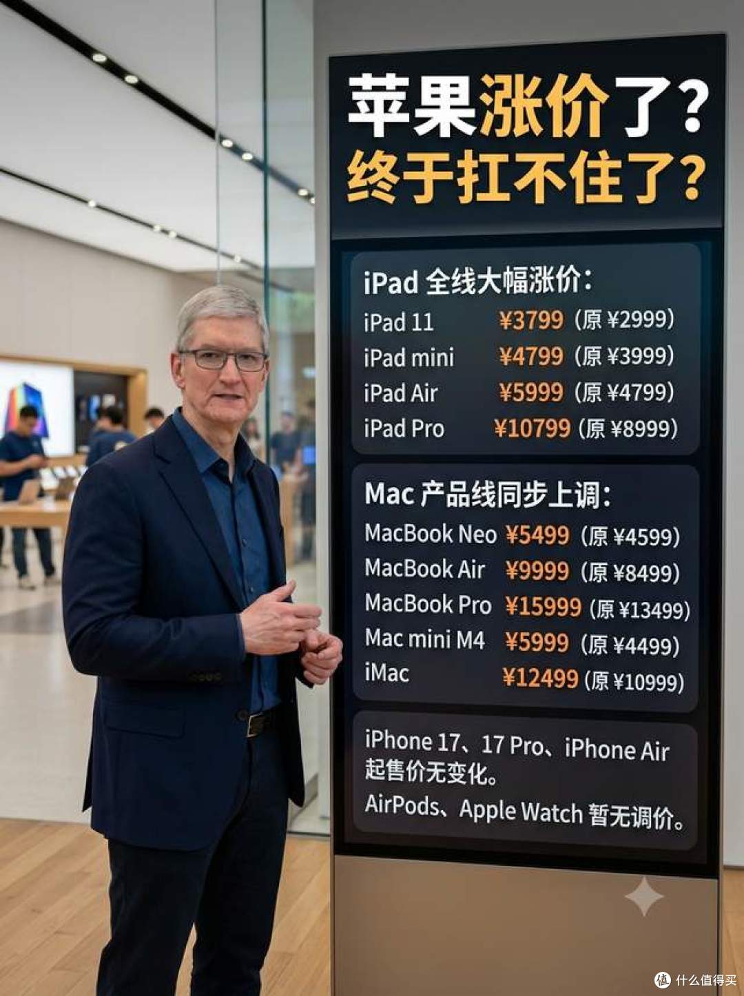 苹果被骂惨了！官宣涨价后，果链集体崩盘，零售商都直言无法理解