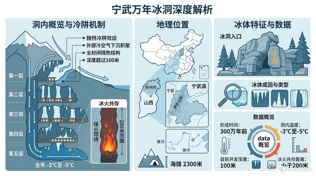 300万年不化,400米外烧着地火!山西这个冰洞,科学至今解释不清