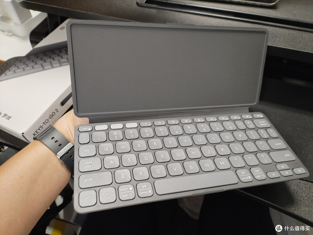222克,3年免充电,罗技keys to go2蓝牙键盘入手体验
