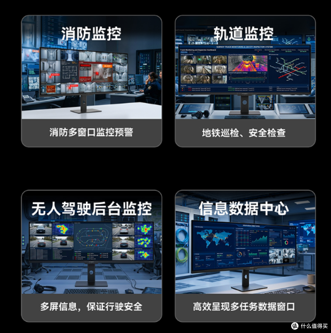联合创新新上市的超宽直面屏-—E49M1R解决多画面问题