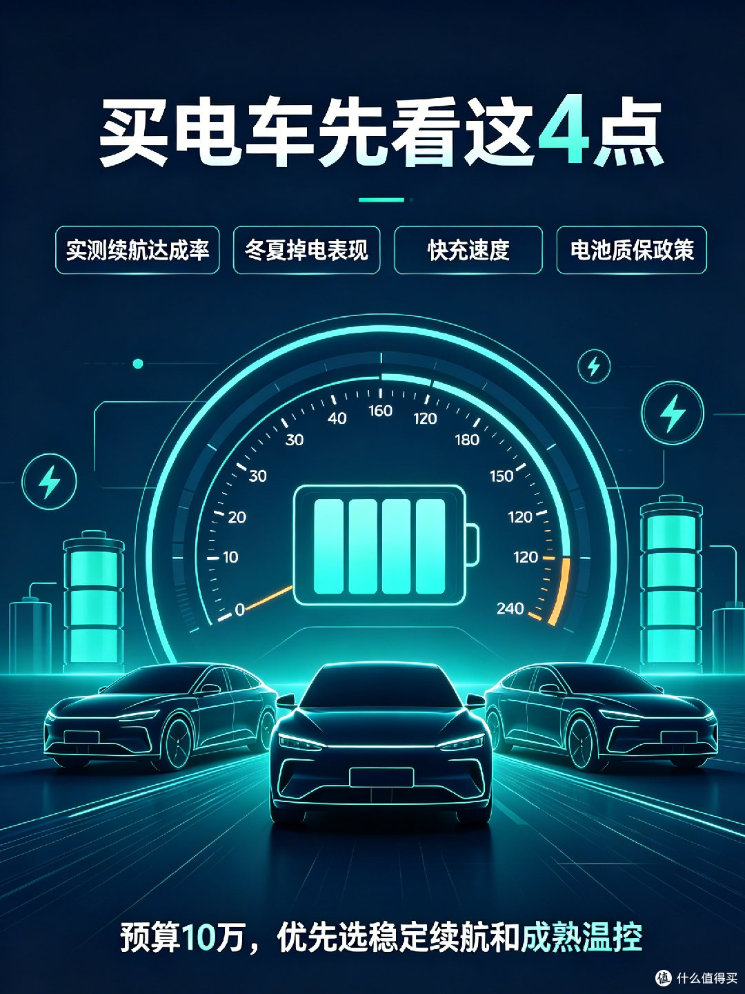 10万预算买电车,这三款实测续航最靠谱