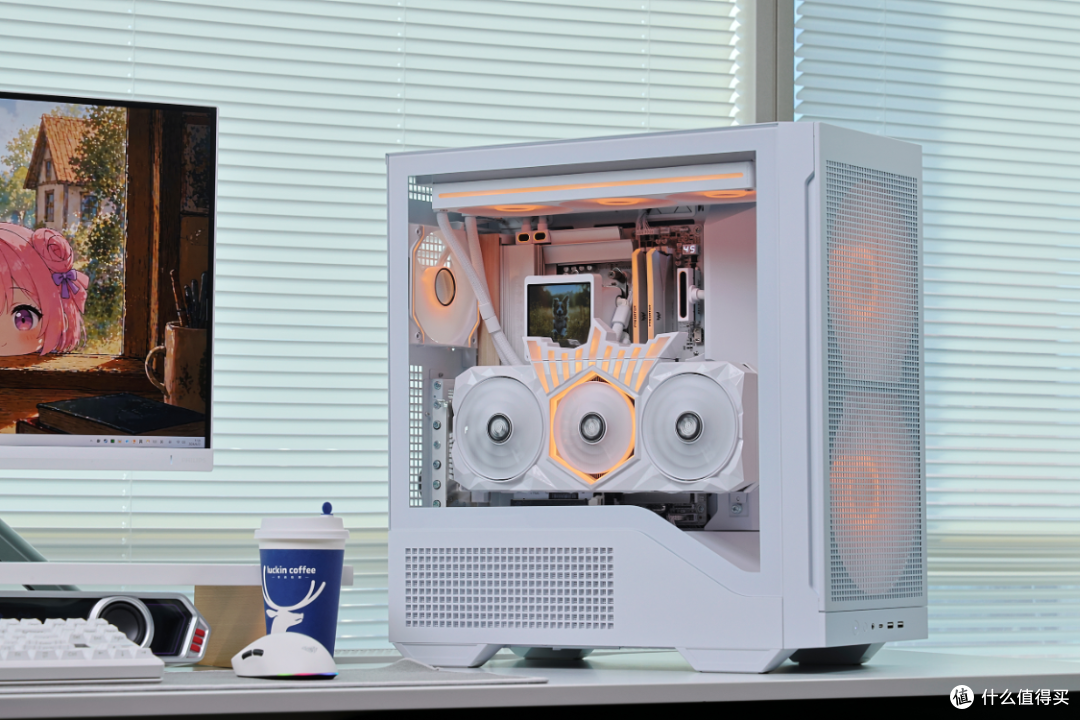 给高考完的小老弟装高配游戏主机:985X3D+技嘉X870E木雕+5080HOF