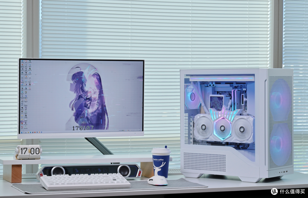 给高考完的小老弟装高配游戏主机:985X3D+技嘉X870E木雕+5080HOF