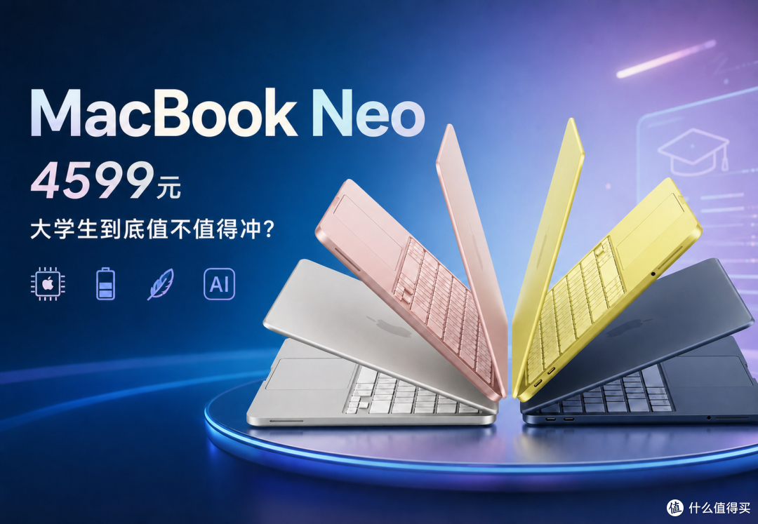 MacBook Neo,4599元的苹果本,大学生到底值不值得冲?
