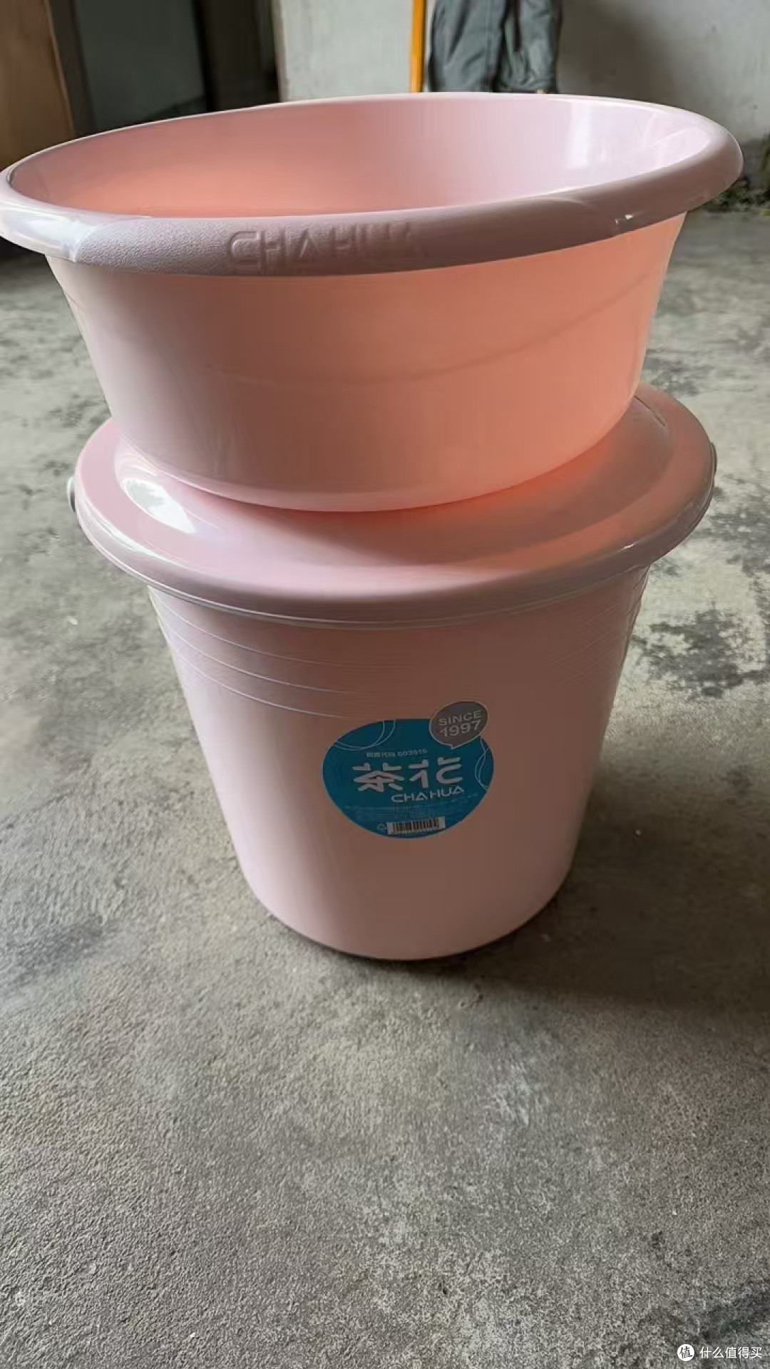 居家宿舍万能桶✨茶花大号水桶|加厚耐造巨能装🪣