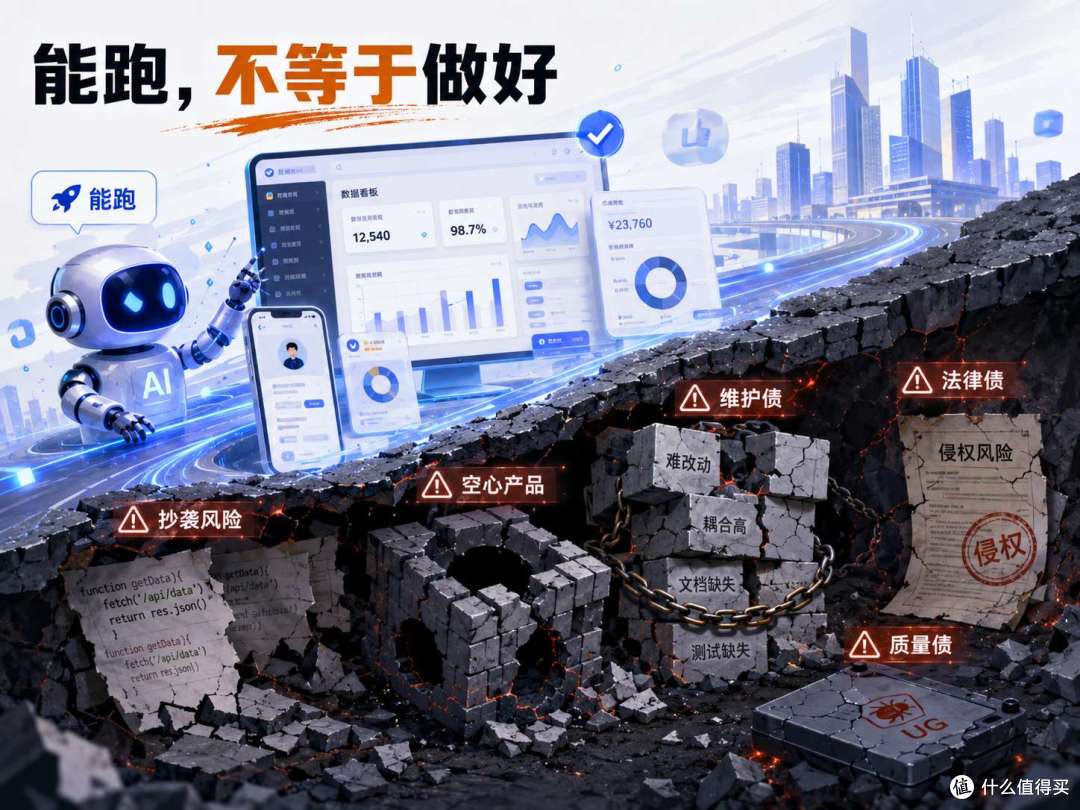 Vibe Coding 火了一年,终于现出原形:能跑≠能用