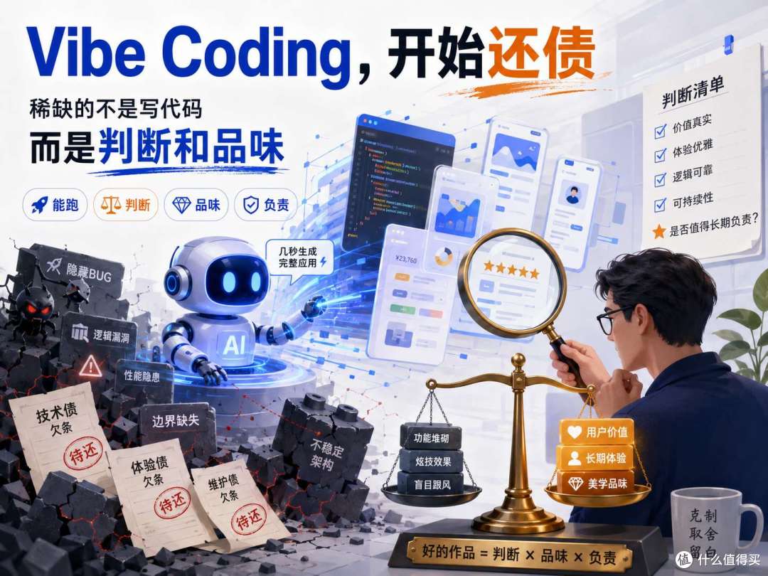 Vibe Coding 火了一年,终于现出原形:能跑≠能用