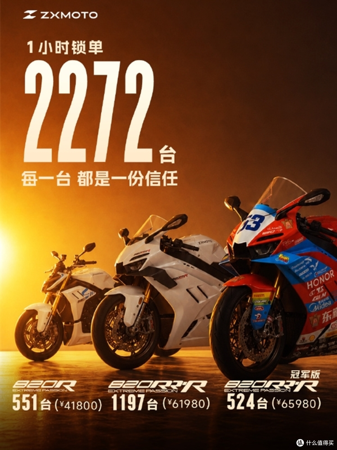 行业独一份！张雪820 系列正式开售，新手禁购，举报直接奖5000元