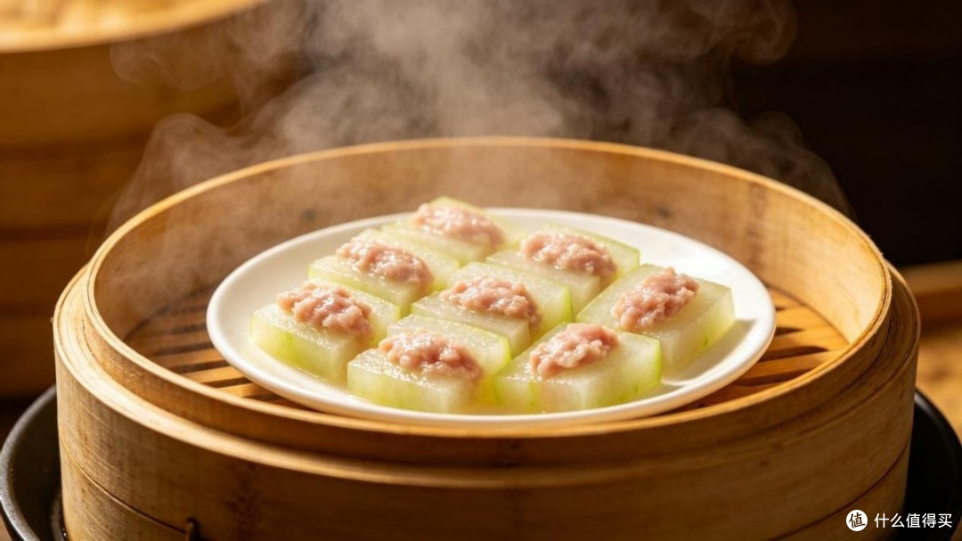 暑天冬瓜是个宝，蒸一蒸就出锅，鲜香味美老少都喜欢