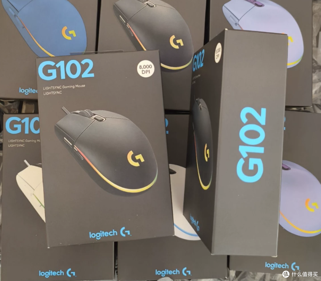 二手鱼塘24元入手全新罗技G102!电竞办公神器,库存清完就没了!