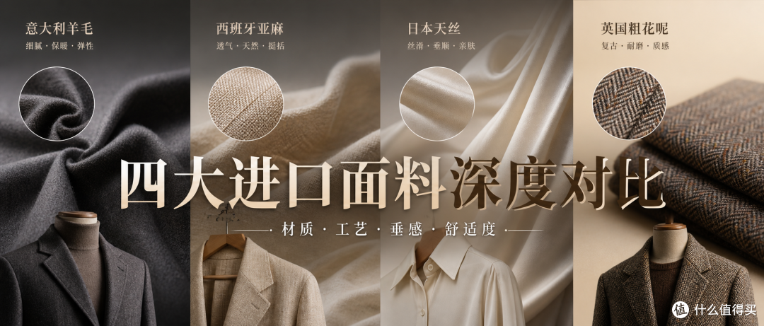 重庆西服定制VBC/Loro Piana/Scabal/Dormeuil四大进口面料怎么选